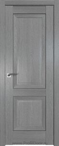 Дверь Profil Doors 2.87XN Грувд Серый глухое полотно