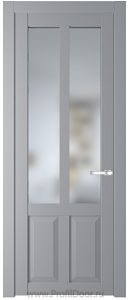 Дверь Profil Doors 2.8.2PD цвет Смоки (RAL 870-02) стекло Матовое