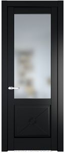 Дверь Profil Doors 1.2.2PM цвет Блэк стекло Матовое