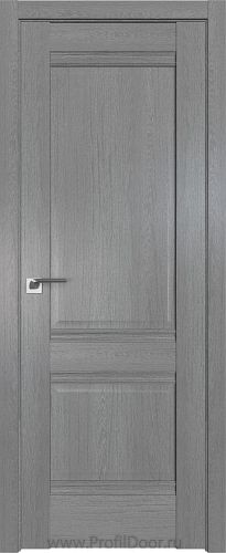 Дверь Profil Doors 1XN Грувд Серый глухое полотно